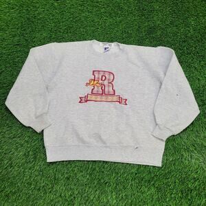 Vintage 80s Russell-Athletic Sweatshirt Large 22x23 USA